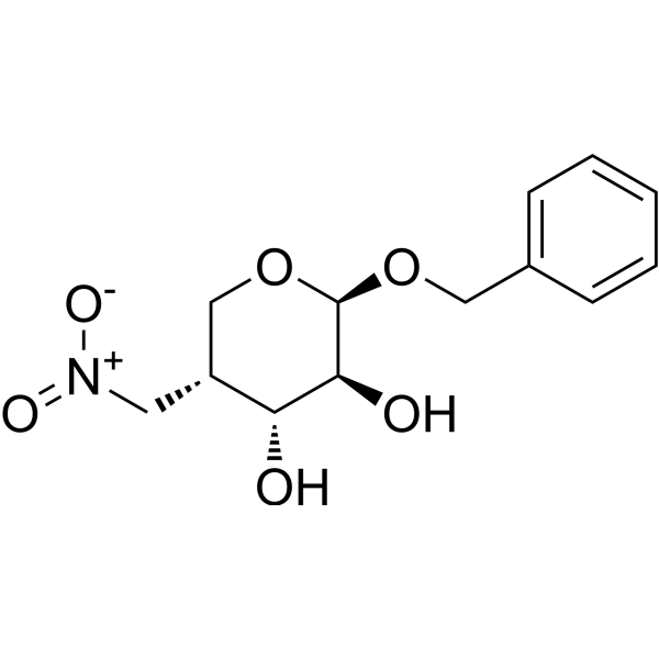 Phenylmethyl 4-deoxy-4-(nitromethyl)-β-D-arabinopyranoside 383173-71-5